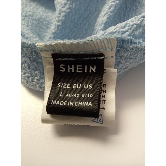 Shein Women's Blue Mini Dress Size Large - Picture 5 of 7